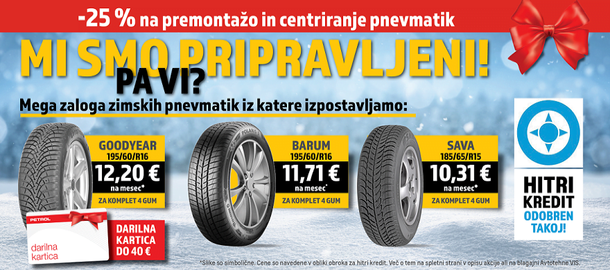 Široka paleta kakovostnih storitev