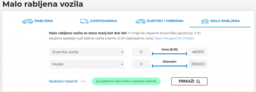 Pregled ponudbe od doma