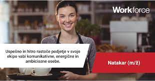 Prosta delovna mesta natakar