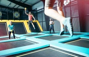 Indoor trampoline park design manufacturing
