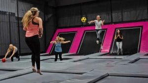 Trampoline park equipment