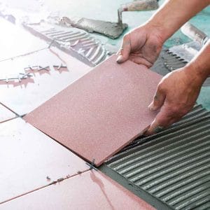 Polaganje talnih ploščic