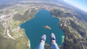 Darilni boni polet z jadralnim padalom v tandemu